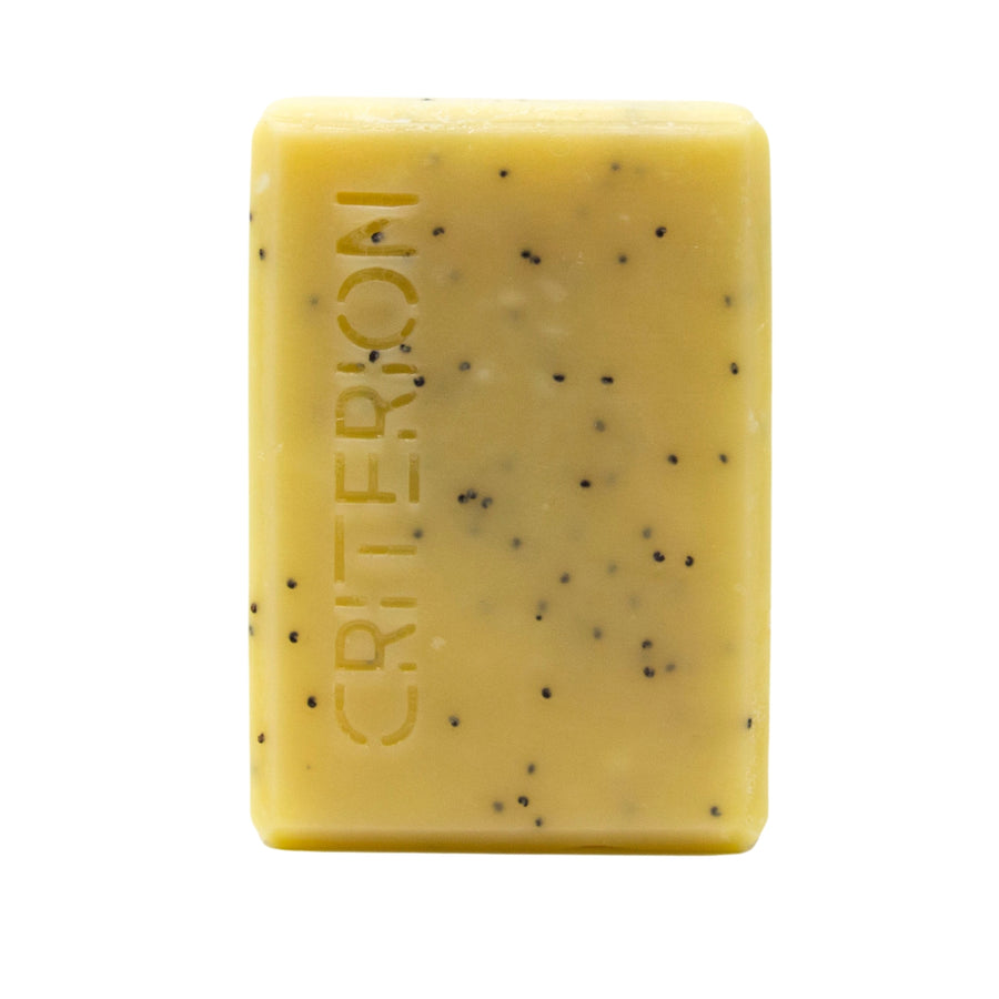 Lemon & Poppy Seed Soap - CRITERION