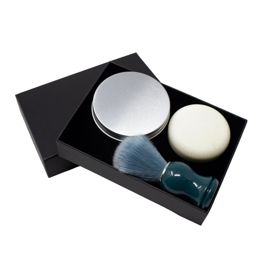 Minty Fresh Vegan Shaving Soap Gift Set - CRITERION