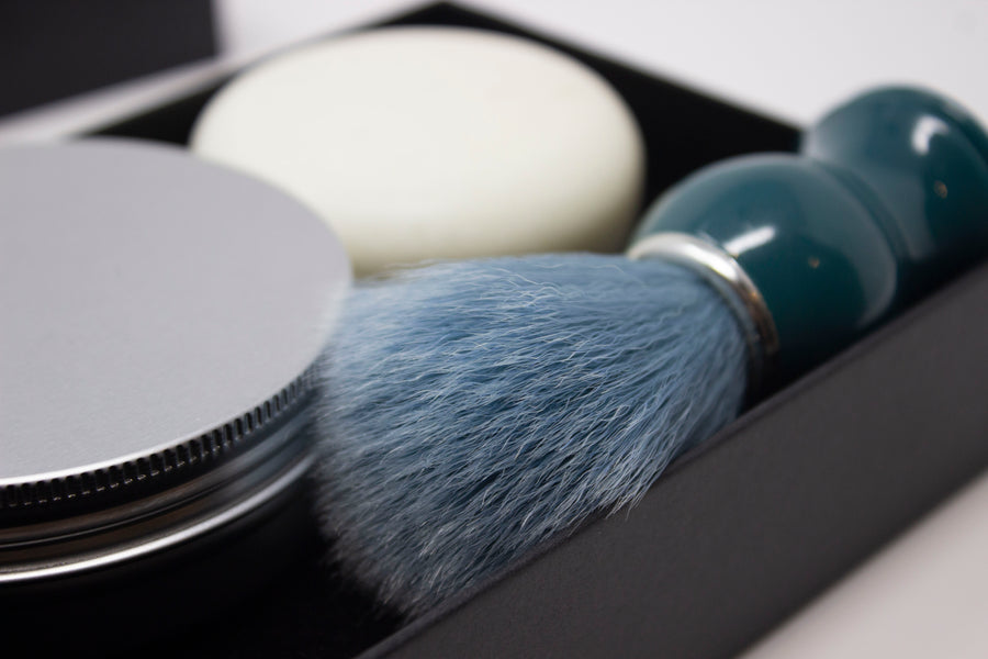 Minty Fresh Vegan Shaving Soap Gift Set - CRITERION